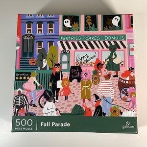 Galison “Fall Parade” 500 piece puzzle